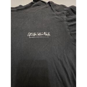 Quicksilver Men's Size Large Black Short Sleeve T-Shirt